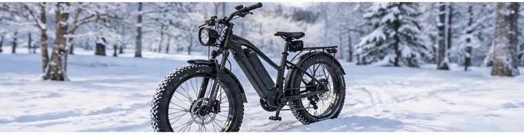 Winter E-Bike Riding: Traction, Battery Care and Better Preparation